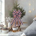 thumbnail image 4 of Huge Memorial Day Savings! Boovnll 4th of July Bows, Red White Blue Stars Stripe Large Independence Day Bows Patriotic Bows for Indoor, Outdoor, Holiday, Memorial Day Decor, 4th of July Decorations, 4 of 7