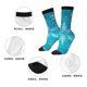 thumbnail image 5 of Fotbe Christmas Snow Calcetas Largas con Estampado para Hombre y Mujer – Calcetas de Compresión Transpirables y Elásticas, Viajar y Uso Diario Talla 5-11, 5 of 6