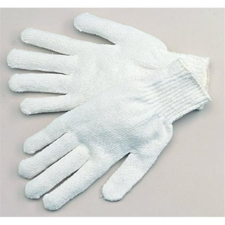 

Liberty Glove 394245088 P4507QTAG Medium Reversible String Knit Glove White