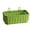 Green, variant on Food Storage Containers,Woven Storage Basket Wall Hanging Vegetable Organizer Garlic Holder Efficient Home Kitchen Organization Tool.Big