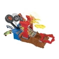 thumbnail image 3 of Pista de Juguete Hot Wheels Monster Trucks Arena de Demolición Retos de Entrada 5-Alarm, 3 of 4