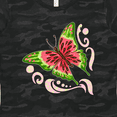 thumbnail image 4 of Inktastic Watermelon Butterfly Women's T-Shirt, 4 of 5