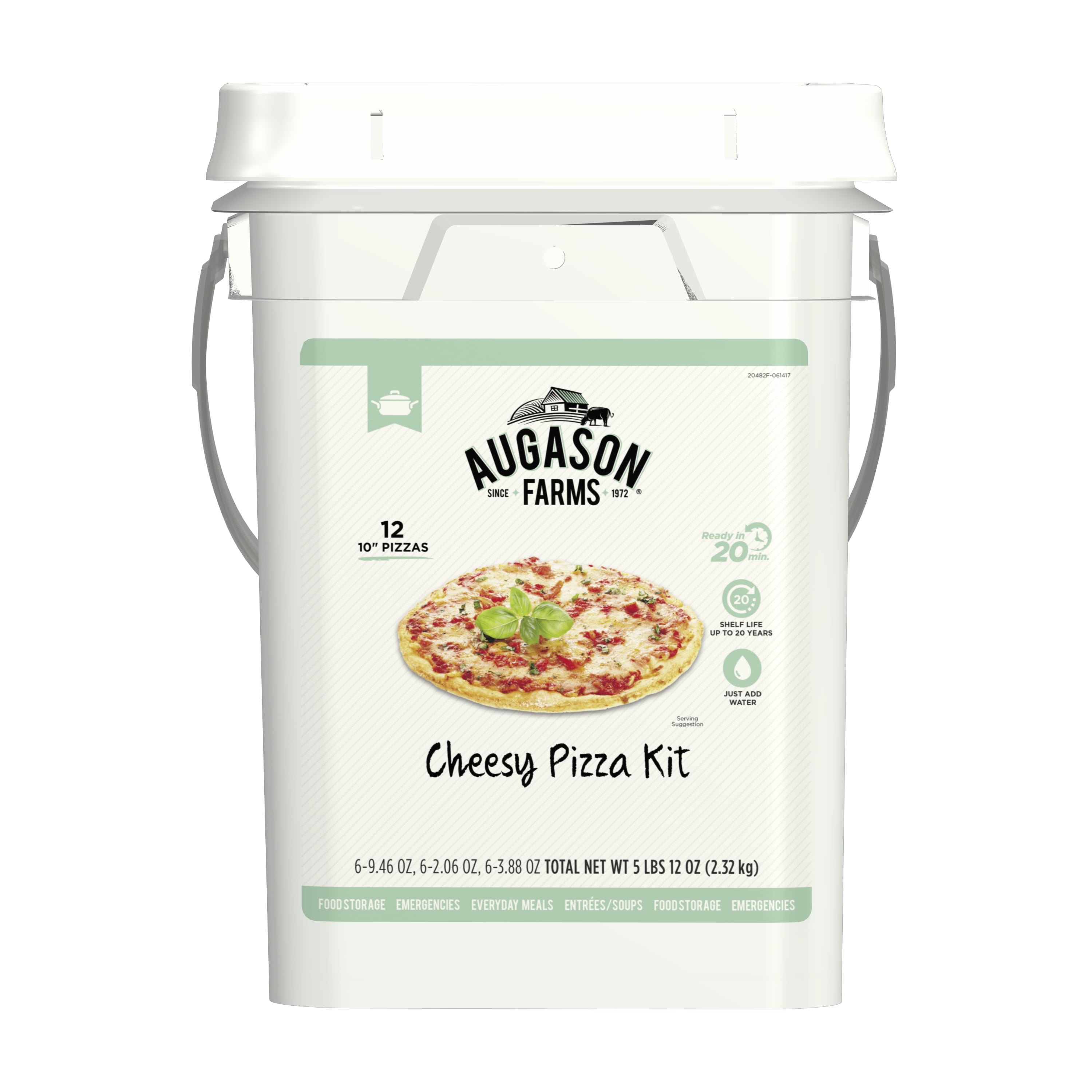 Augason Farms Cheesy Pizza Kit Emergency Survival Food 5 lbs 12 oz 4
