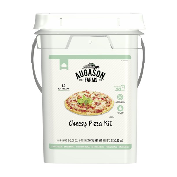 Augason Farms Cheesy Pizza Kit Emergency Survival Food 5 lbs 12 oz 4