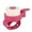 Pink, variant on Sportteer Bicycle Bell Bike Bell Classic Bicycle Bell with Clear Loud Sound Simple Installation Universal Fit Compact Size Children Bike Handlebar Bell Bike Bell