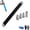 Black, variant on Reaches the Bolt Nothing Else Can, 2026 New Pro Offset Extension Wrench, 10/15-Inch Impact Ready Tight Reach Tool, 1/4", 3/8" & 1/2" Drive Adapters, Zero Offset Extension Wrench (Blue, 10")
