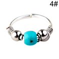 thumbnail image 2 of Nose Ring Faux Turquoise Fashion Creative Nose Piercing Hoop Septum Nose Hoop, 2 of 10