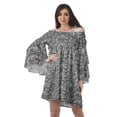 thumbnail image 1 of Moomaya Robe d'Été Dénudée pour Femmes, Robe de Plage en Coton avec Manches Cloche - TG, 1 of 5