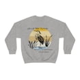 thumbnail image 3 of Great Blue Heron Sweatshirt Bird Lover Long Sleeve Shirt Nature Gift Ideas Grey Small, 3 of 10