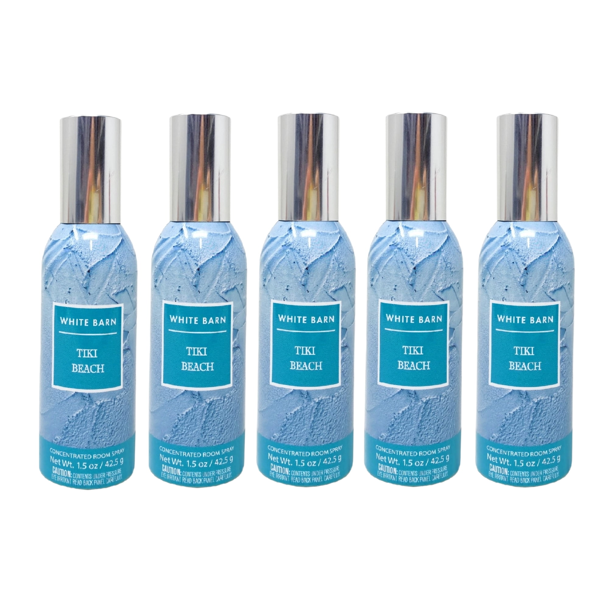 Bath & Body Works Tiki Beach - 5 Concentrated Room Sprays (1.5 oz / 42.5 g Each)