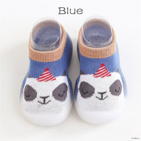 

Kids Baby Girls Boys Toddler Anti-Slip Slippers Socks Cotton Shoes Winter Warm