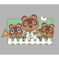 thumbnail image 2 of Men's Nintendo Animal Crossing Nook Family Portrait  Pull Over Hoodie Athletic Heather X Large, 2 of 4