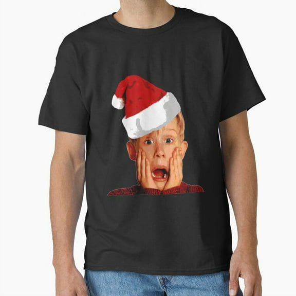 Home-Alone-St. Nick-Hat-Macaulay-Culkin-Christmas-Holiday For Your Movie Fans G23687 Unisex T-Shirt, Up to Size 5XL
