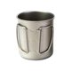 thumbnail image 1 of Taza de agua de titanio, taza de té para acampar, olla para beber, vajilla portátil con plegable 300ML Zulema Taza al aire libre de titanio, 1 of 8