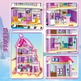 thumbnail image 3 of Set de construcción PUSITI Seaside Villa 573 piezas para niñas mayores de 6 años, 3 of 7