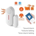 thumbnail image 2 of Tuya Door Window Sensor Door Opening Detector Sound Alarm Timed Arm And Disarm Home Security Protection APP ,Consistent Performance, 2 of 7