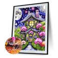 thumbnail image 2 of Cuadros Decorativos 5D bricolaje taladro cuadrado completo diamante pintura casa Kit decoración del hogar arte artesanal Wdftyju de costura negro 4 estilos, 2 of 9