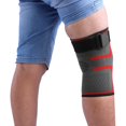 thumbnail image 3 of Manga de La rodilla Mgaxyff Rodillera transpirable Tamaño S M L Color azul rojo gris, 3 of 8