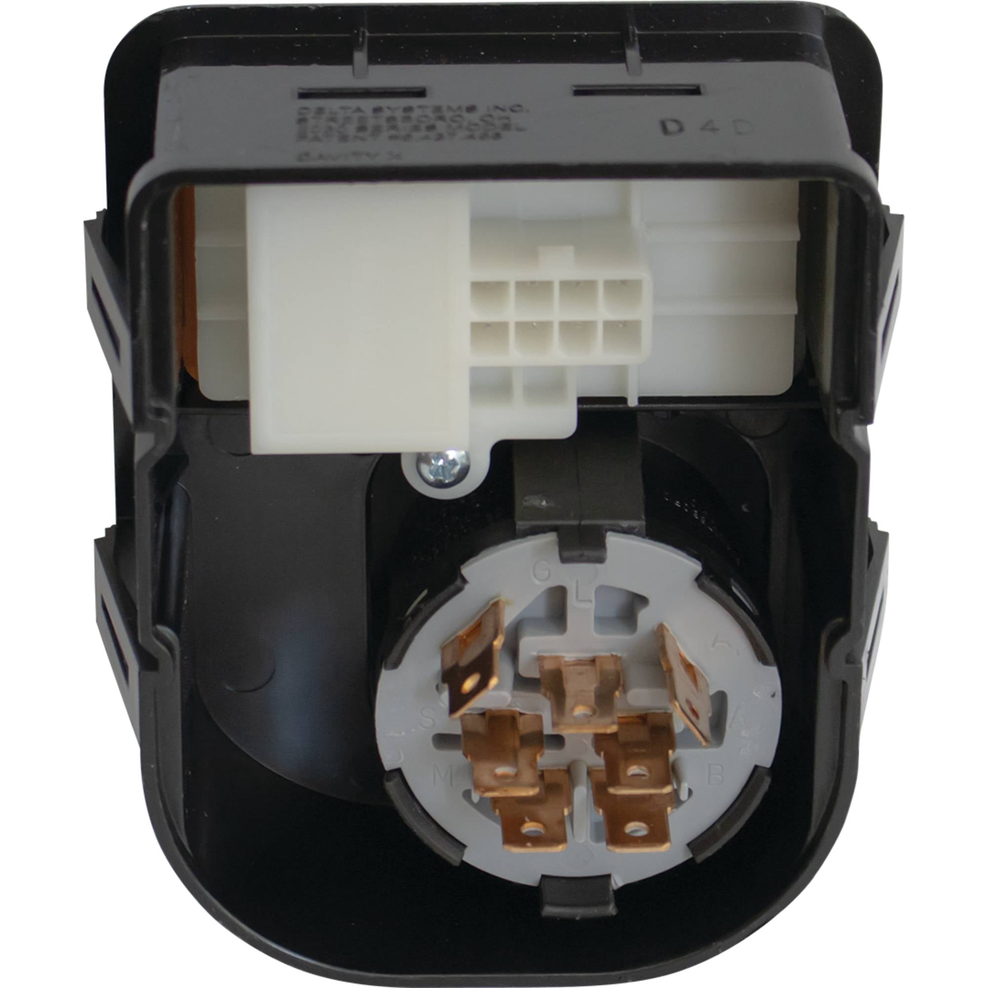 Ignition Switch Compatible with Cub Cadet LTX1040 LTX1042 LTX1045 XT1 XT2 SLX50 Craftsman T110 MTD Troy-Bilt 725-04227 725-04227B 925-06119 7 Terminal 4 2 Keys Mower