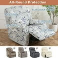 thumbnail image 4 of Recliner Slipcovers 4-Pieces Recliner Covers Recliner Couch Covers Recliner Chair Cover Non Slip Reclining Slipcovers with Storage Pockets Furniture Protector for Living Room, 4 of 8