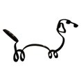 thumbnail image 1 of Escultura de arte Estatua Perros abstractos Gatos Sunnimix Estatuilla de animales, 1 of 8