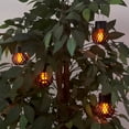 thumbnail image 5 of Eummy 8 Pack Hanging Solar Lights IP65 Outdoor Waterproof Mini Solar Lanterns Outdoor Hanging with Flickering Flame Solar Powered Landscape Garden Lights for Camping Christmas Decor Patio Garden, 5 of 11