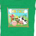 thumbnail image 4 of Inktastic I'm Two Farm Animals Wearing Birthday Party Hats Boys or Girls Baby Bodysuit, 4 of 5