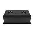thumbnail image 2 of SUNPACK Sundome Plastic Blackout Humidity Dome, Black, 7" - Ideal for Greenhouses or Indoor Gardening, Able to Adjust Humidity with Vents, 2 of 3