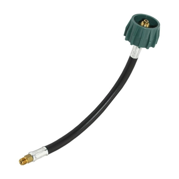 Flame King RV, Van, or Trailer Propane Hose, Propane Gas Hose Connector for 2-Stage Regulators, 12"