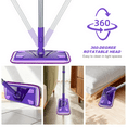 thumbnail image 4 of SUGARDAY Microfiber Wet Flat Mops for Floors with 3 Washable Mop Pad Dust Mop, 4 of 7