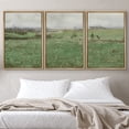 thumbnail image 2 of IDEA4WALL Framed Canvas Print Wall Art Set Pastel Watercolor Country Farmhouse Landscape Nature Modern Rustic Scenic Multicolor for Living Room, Bedroom, Office - 24"x36"x3 Natural, 2 of 5