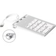 thumbnail image 5 of Mini Numeric Keypad Keyboard 18 Keys Numeric Key Pad Numpad Number Pad with 3 Ports USB Hub for Laptop Desktop PC, 5 of 5