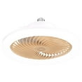 thumbnail image 1 of Kctiaxy Fan Light Ceiling Fan with Lights,Enclosed Low Profiles Fan Light,Ceiling Light with Fan,Hidden Fan Delier with Remote Intelligent Control Kitchen Appliances, 1 of 1