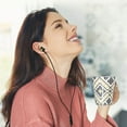 thumbnail image 3 of Dsscvnef Wired Headset Earphones with Microphone 35mm In-Ear Earbuds Compatible for Android Smartphones Laptops Gaming MP3 Walkman, 3 of 8