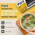 thumbnail image 2 of Clear Plastic Wrap for Food 12" X 2000ft, Bpa-Free Restaurant Plastic Wrap with Dispenser Box for Home and Commercial Food Wrap, 2 of 4