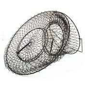 Ozark Trail 13 in Collapsible Fish Basket, Lightweight Wire Fish Keeper with Spring Loaded Trap Doors for Freshwater and Saltwater Use