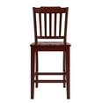 Transitional Feces iNSPIRE Q Farmhouse Transitional Counter Height Bar Stools, Antique ...