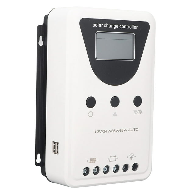 Controlador de carga solar PWM Sistema de detección automática Protección Carga segura Regulador de panel solar