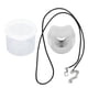 thumbnail image 2 of Jaw Exerciser Facial Neck Slimmer Double Chin Reducer Silicone Jaw Exerciser with String Grey 45lb, 2 of 5