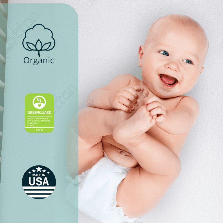 Greenguard certified crib mattress hot sale