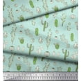 thumbnail image 3 of Soimoi Georgette Viscose Fabric Cactus Tree Fabric Prints by Yard 42 Inch Wide, 3 of 3