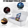 thumbnail image 2 of 20-Pack 1100 Count White Corrugated Cardboard Bulk Trading Card Storage Box for TCG/ Magic/ Sport Cards, 2 of 6