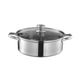 thumbnail image 4 of Shabu-olla caliente divisora, utensilios de cocina, quemador caliente, placa de inducción, olla china de doble cara, olla de cocina para acampar, , 30 CENTIMETROS Macarena Ollas Calientes Divididas, 4 of 8