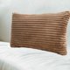 thumbnail image 3 of Fundas de almohada de franela con cordón, Beige, Cómoda y Suave, 3 of 6