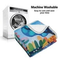 thumbnail image 5 of Yayeee Throw Blanket for Couch Soft Warm 50" x 60" Sofa Chair Bed Decoration, Art Plants, 5 of 7
