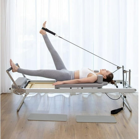 Pilates Reformer Machine for Home ,Foldable Pilate for Strengh Training