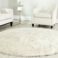 thumbnail image 3 of SAFAVIEH Malibu Marina Confetti Polyester Shag Area Rug, White, 8'6" x 12', 3 of 10