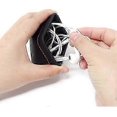 thumbnail image 3 of 4PCS PU Leather Earphone Pouch Headphone Storage Bag with Snap Spring Closure for Carrying, 3 of 5