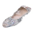 thumbnail image 3 of 1 Par Zapatos de Baile Deportes Suave Rendimiento Decorado con Sunnimix none, 3 of 8