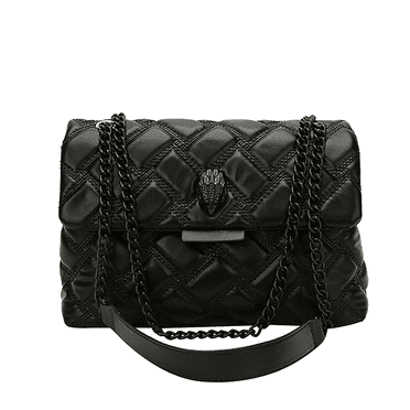 Women's K-G Sewing Fashion Chain Bag Shoulder Bag Crossbody Bag PU Leather Ladies CrossBody Handbag Bag